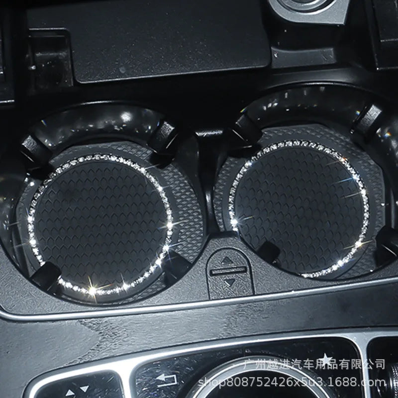 Bling Cupholder Rubber Coaster