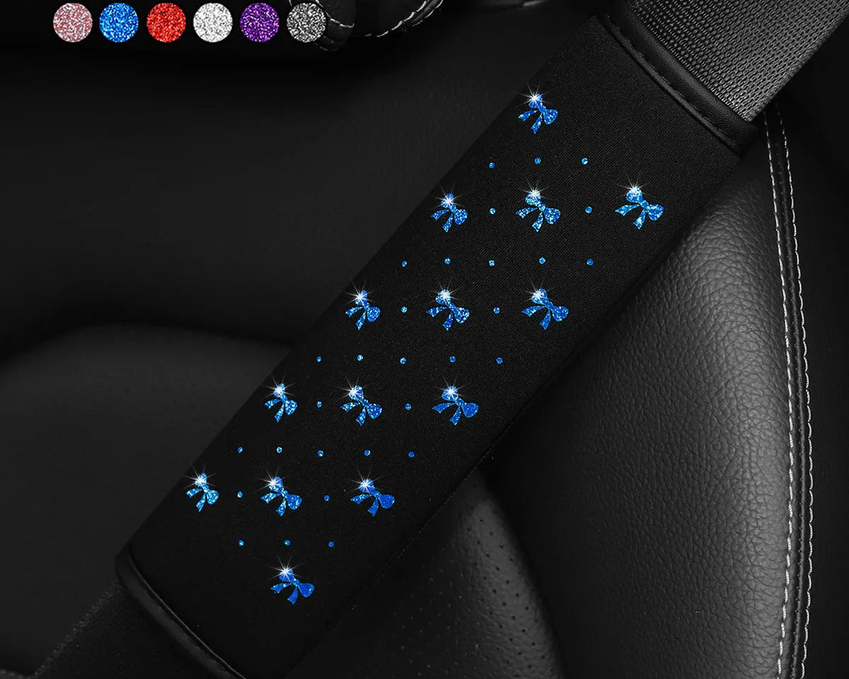 Mini Bows Car Seatbelt Cover