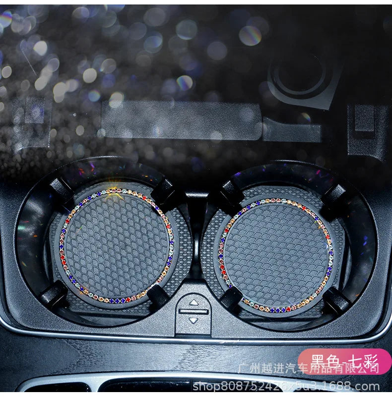 Bling Cupholder Rubber Coaster