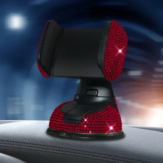 Rhinestone Car Phone Holder