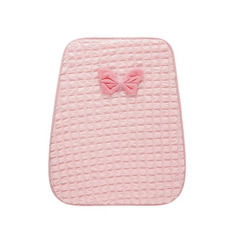 Pink Car Seat Cover and Pillows