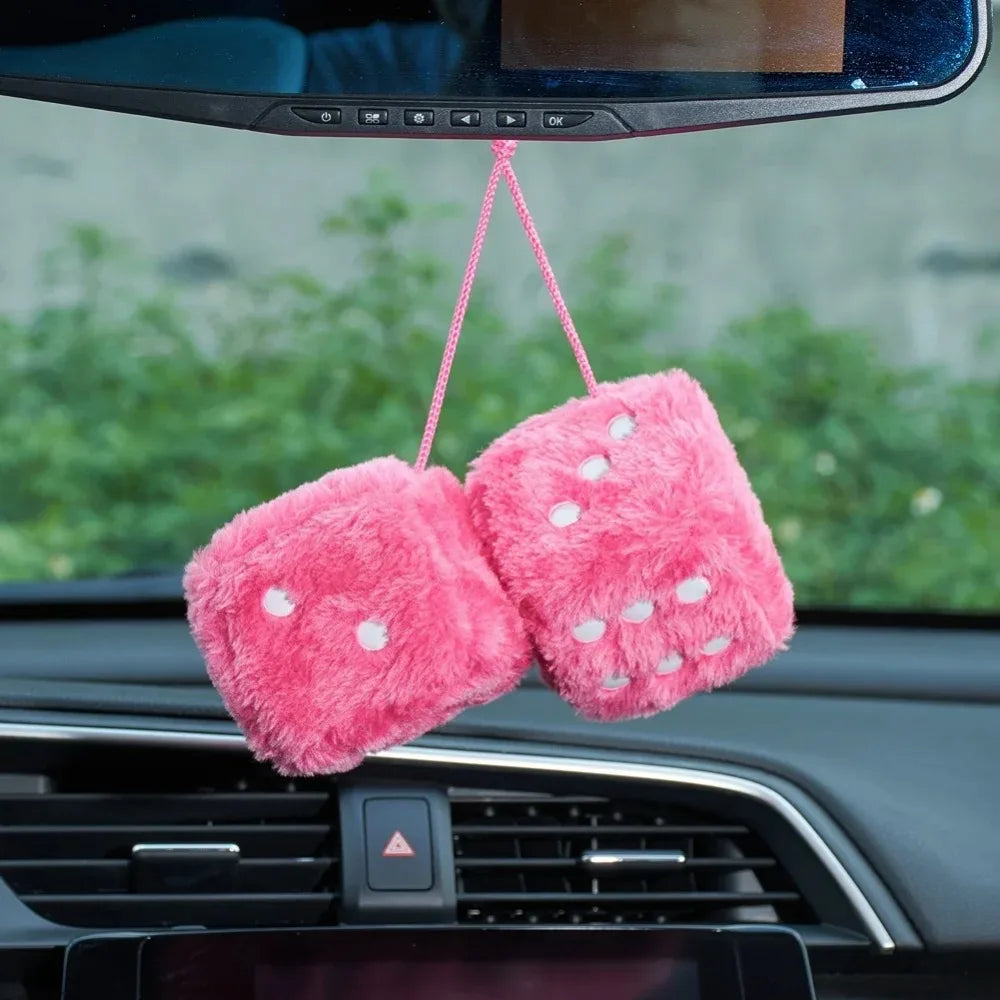 Plush Hanging Dice