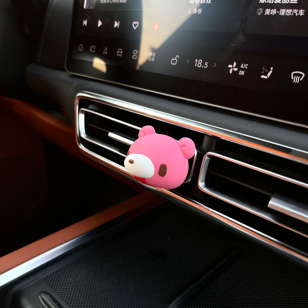 Pink Bear Car Air Freshener