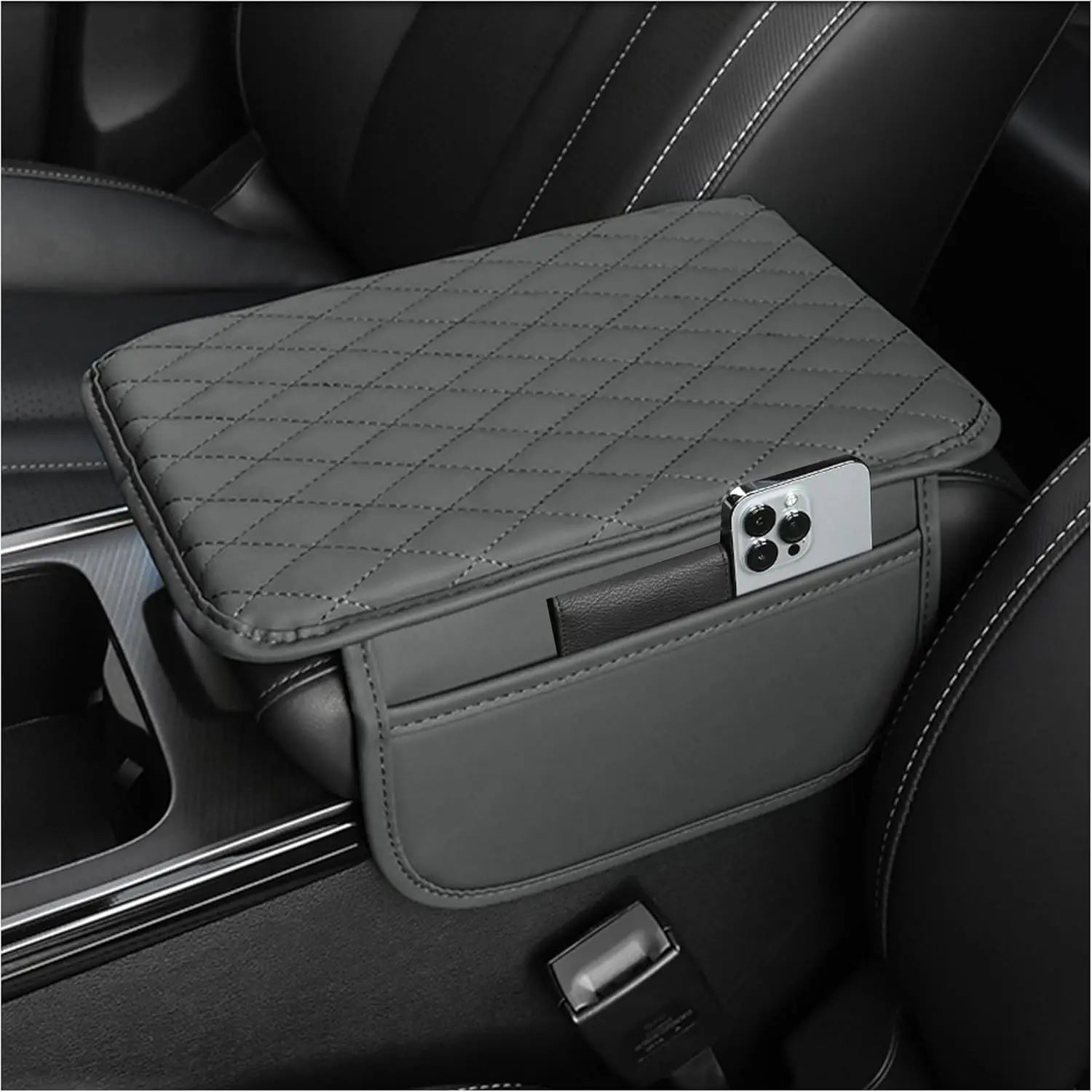 Leather Armrest Cover