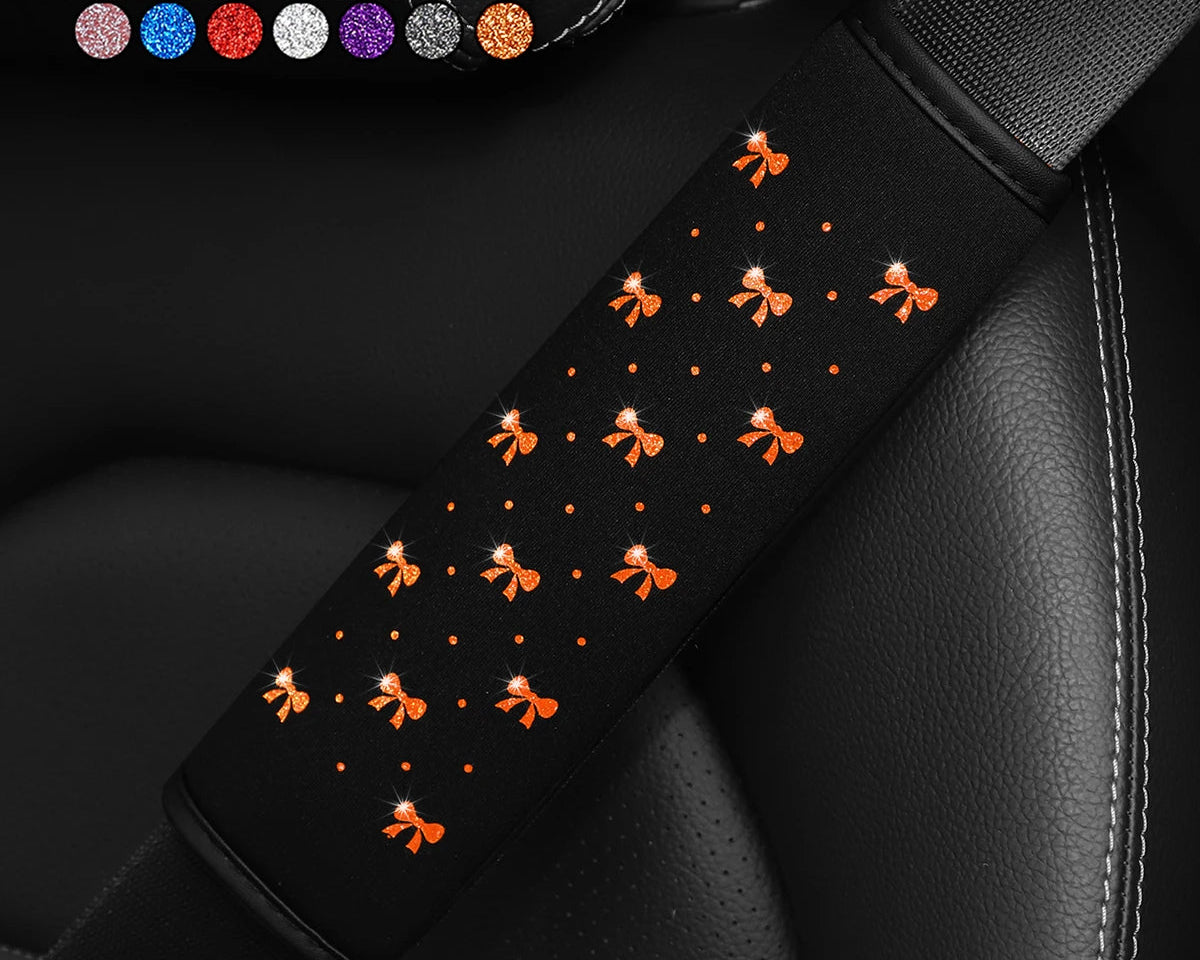 Mini Bows Car Seatbelt Cover