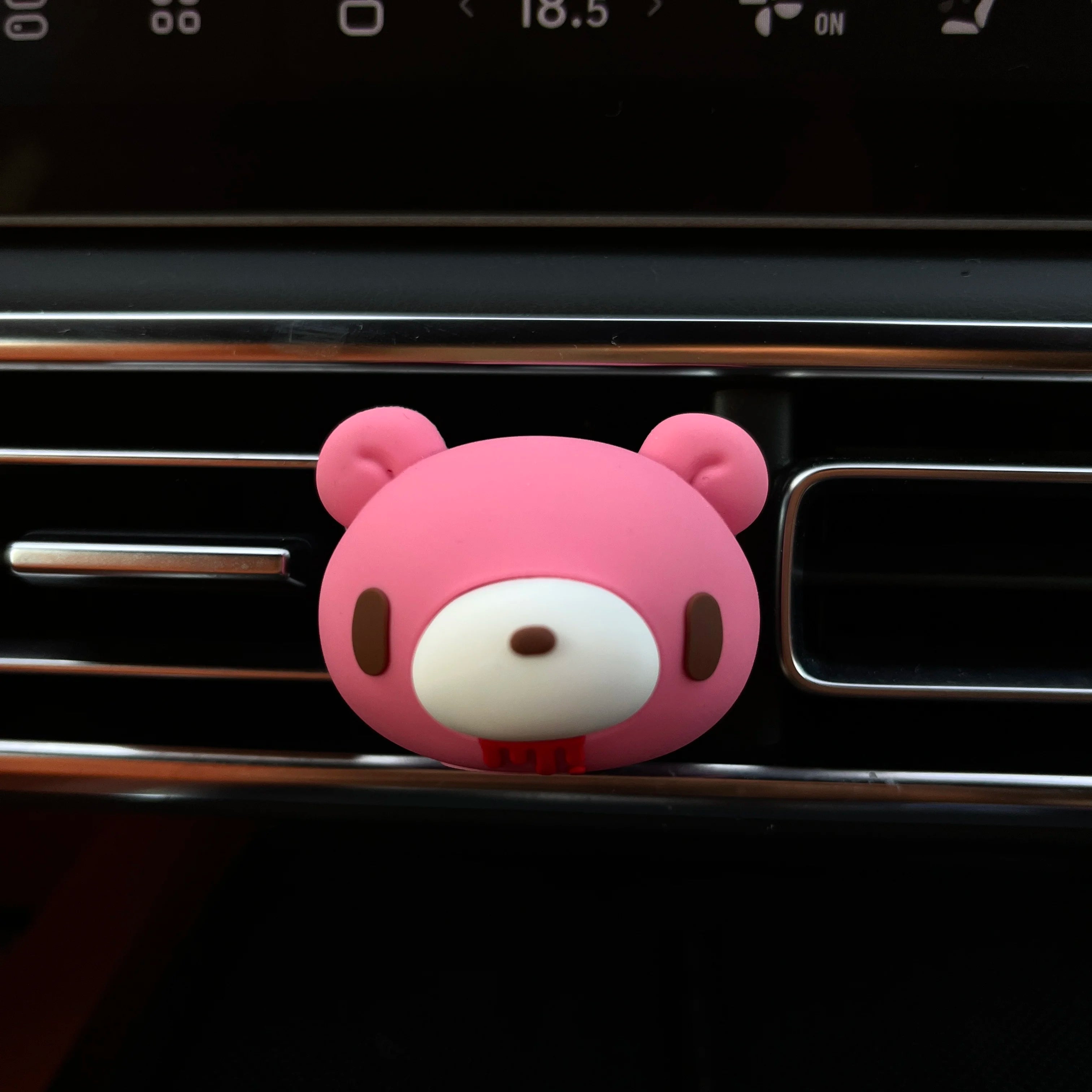 Pink Bear Car Air Freshener