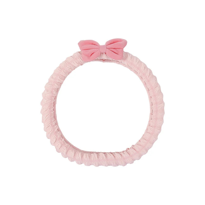 Pink Car Seat Cover and Pillows