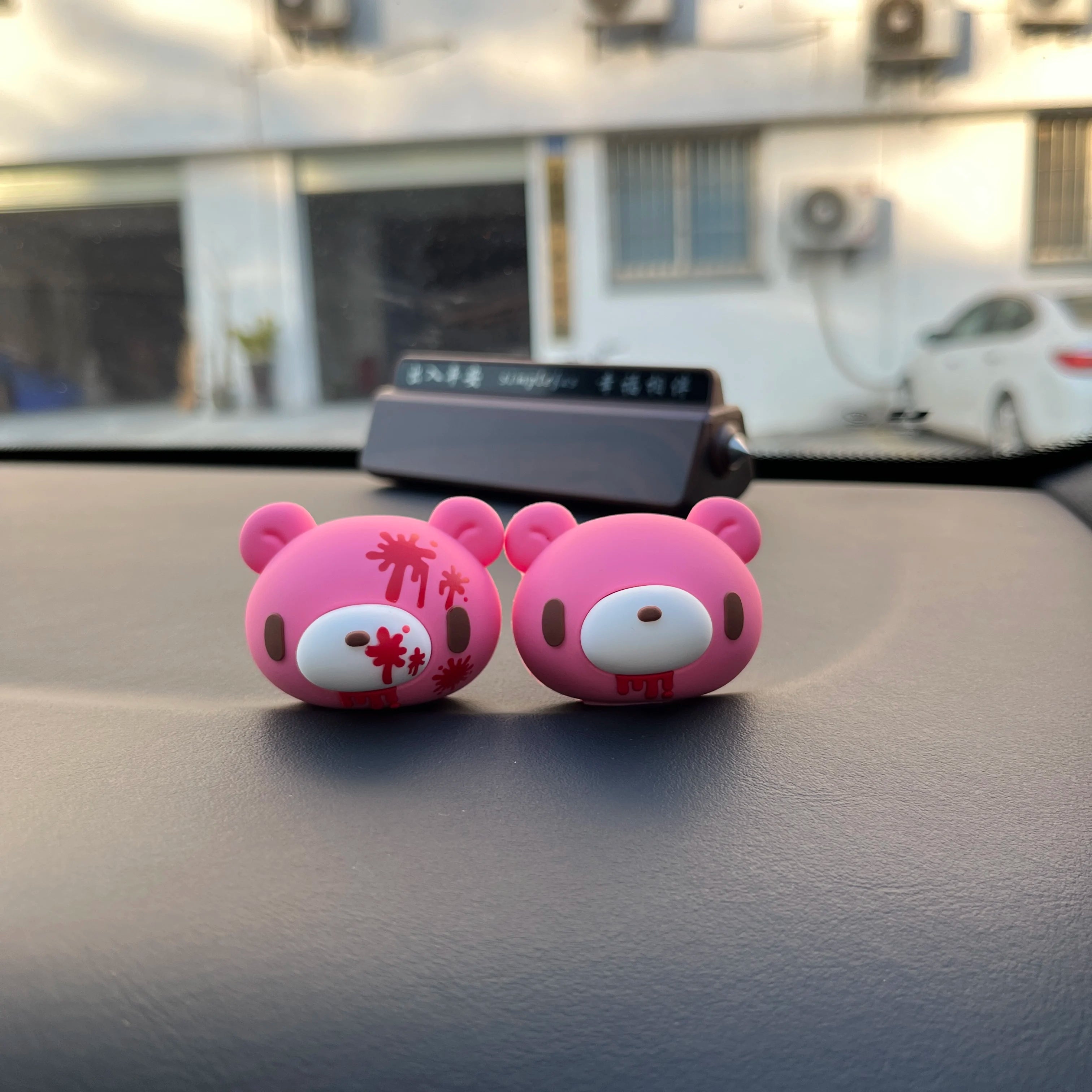 Pink Bear Car Air Freshener