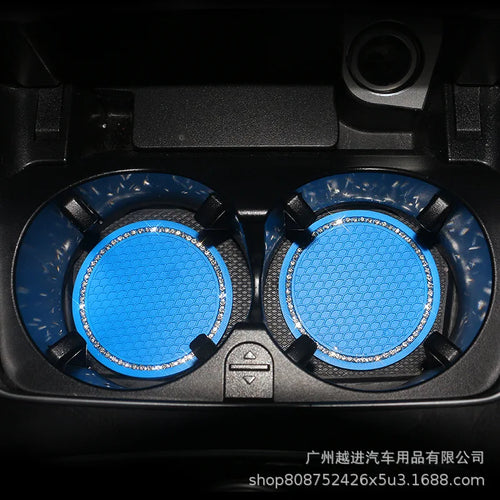 Bling Cupholder Rubber Coaster