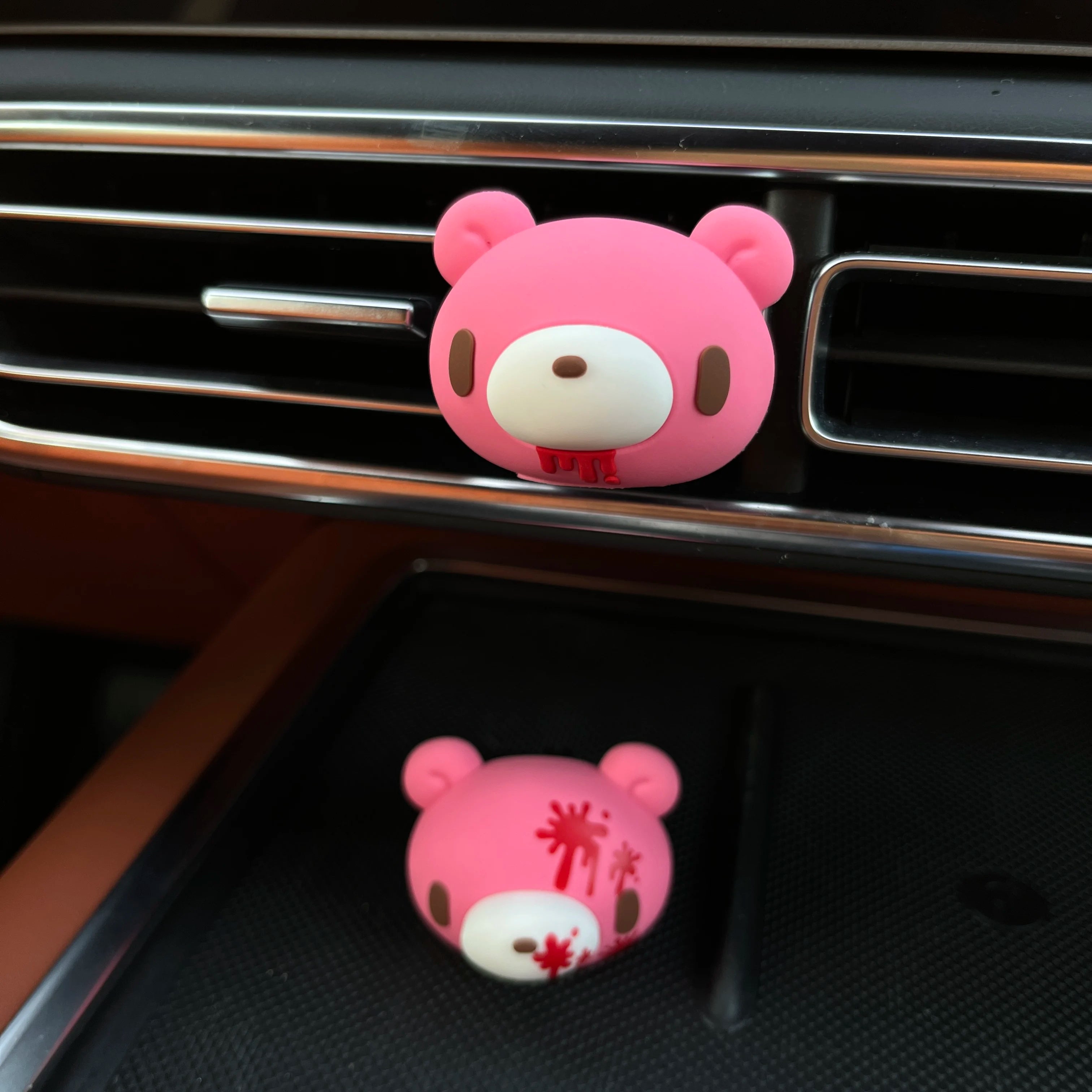 Pink Bear Car Air Freshener