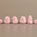 6PCS Cute Mini Pig Decor