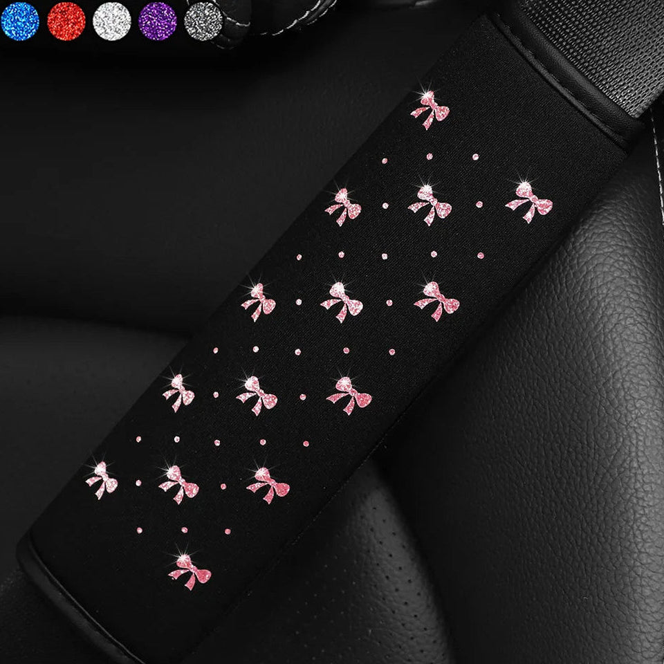 Mini Bows Car Seatbelt Cover