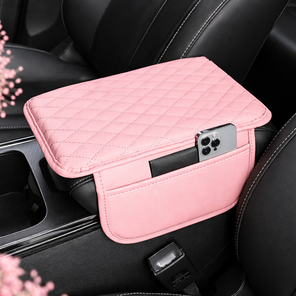 Leather Armrest Cover