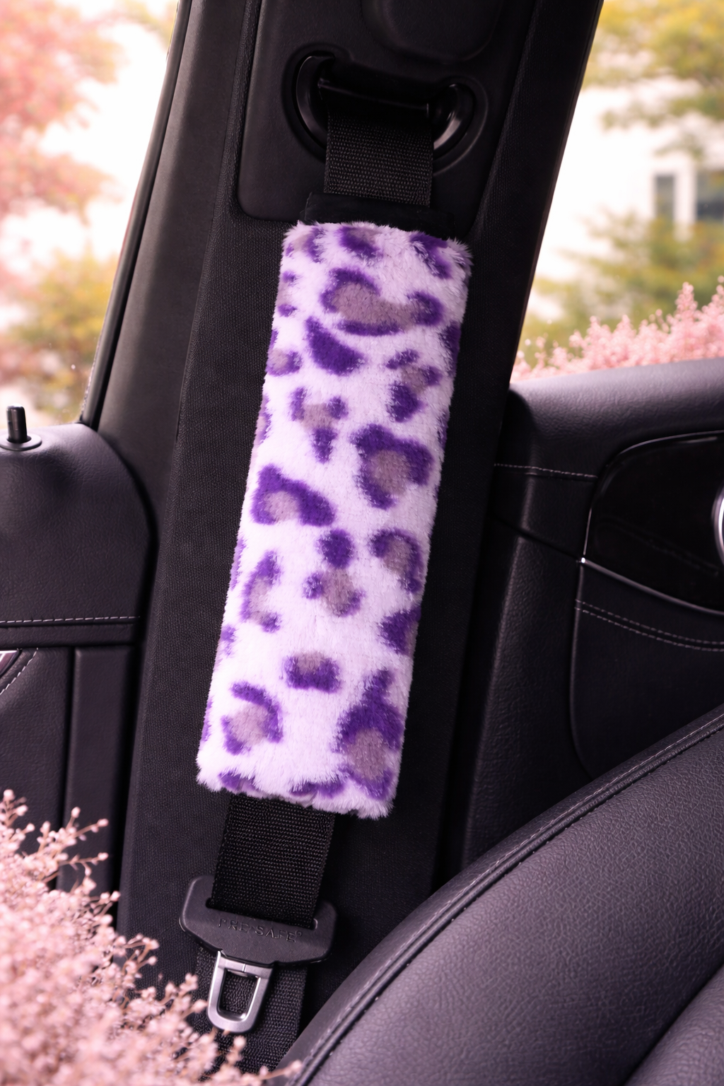 Leopard Print Seatbelt Cover