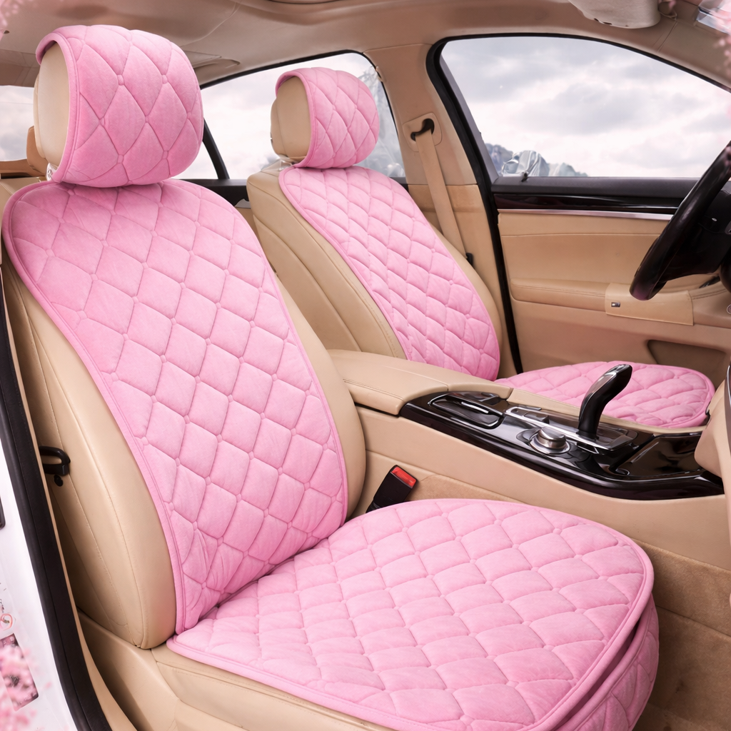 Pink Car Seat Cover