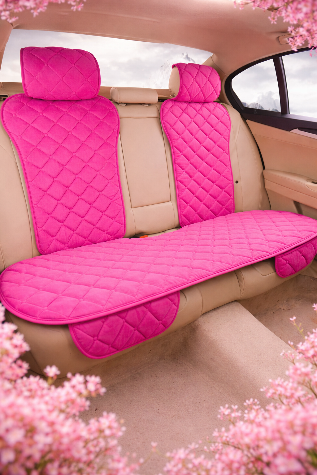 Pink Car Seat Cover