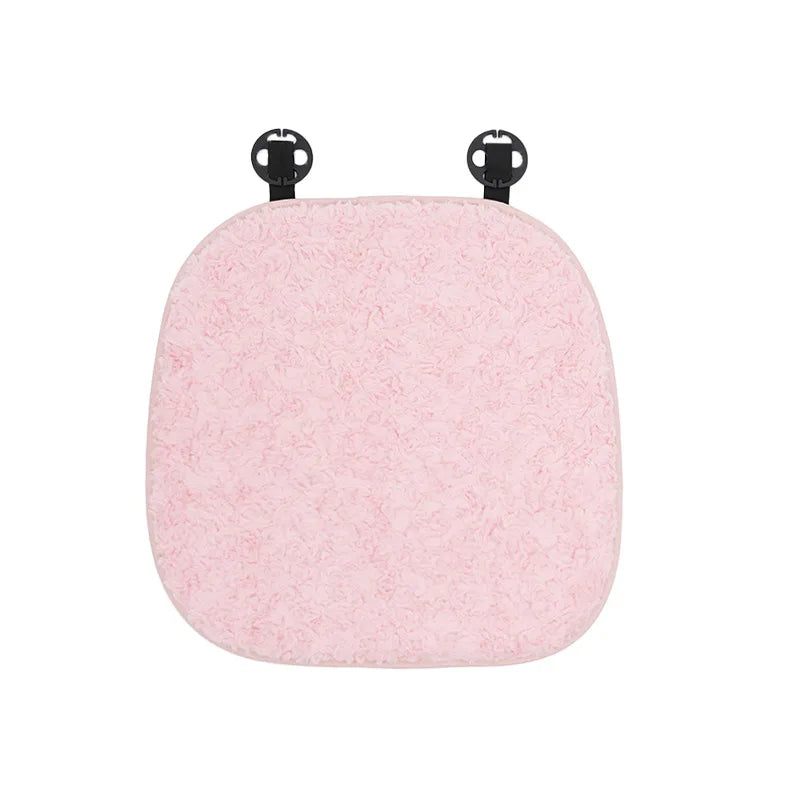 Pink Plush Car Seat Cover