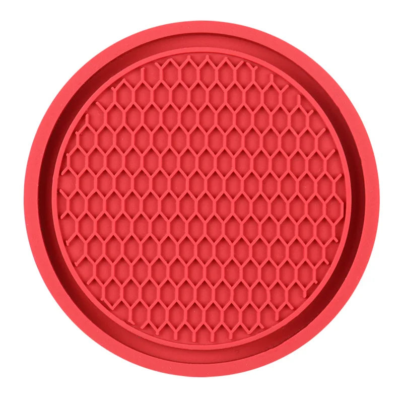 Car Cupholder Rubber Coaster 2pcs