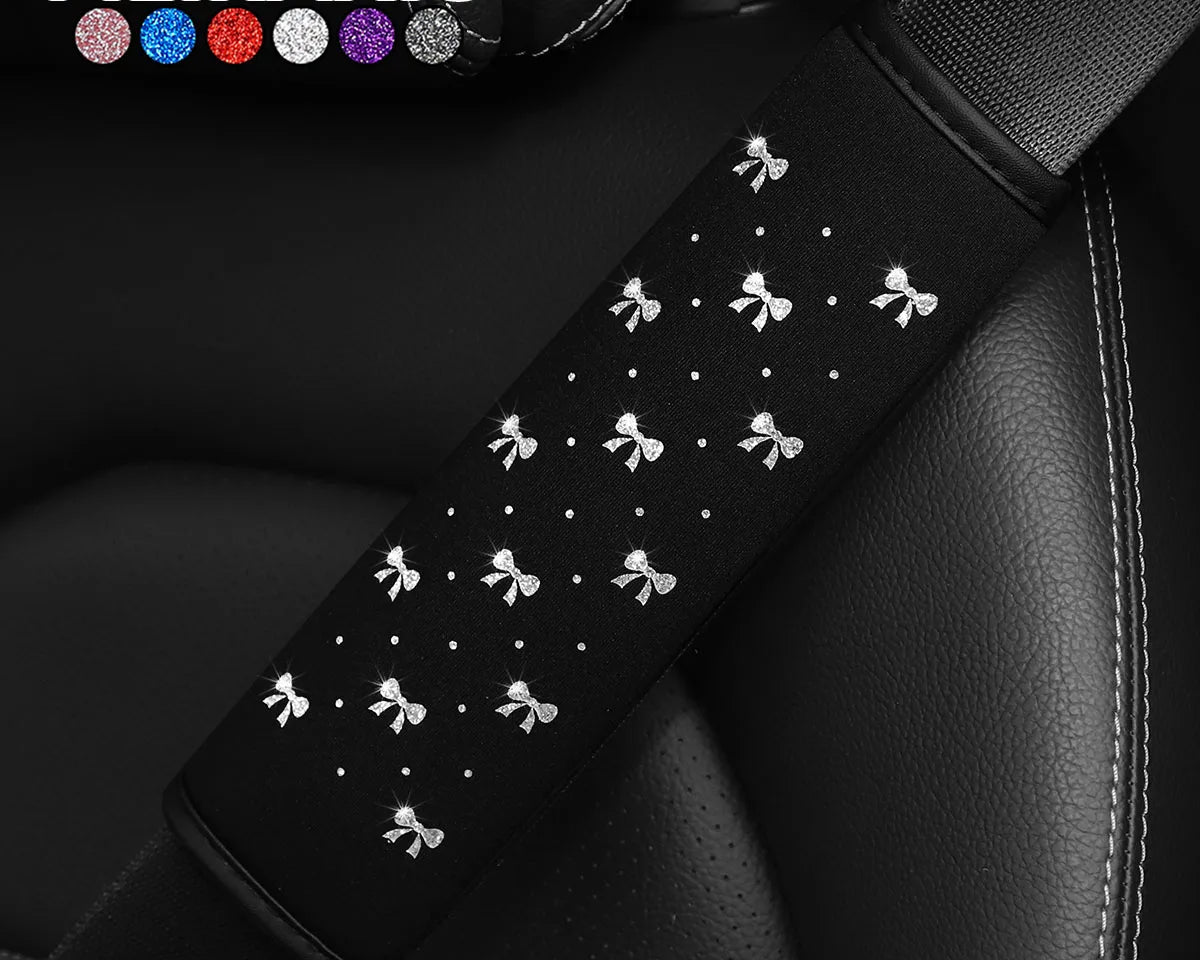 Mini Bows Car Seatbelt Cover