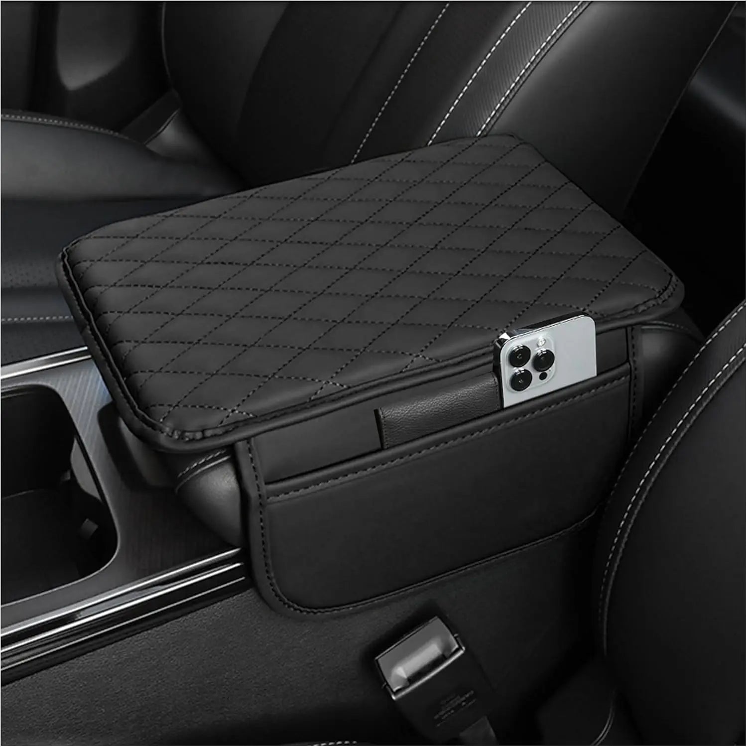 Leather Armrest Cover