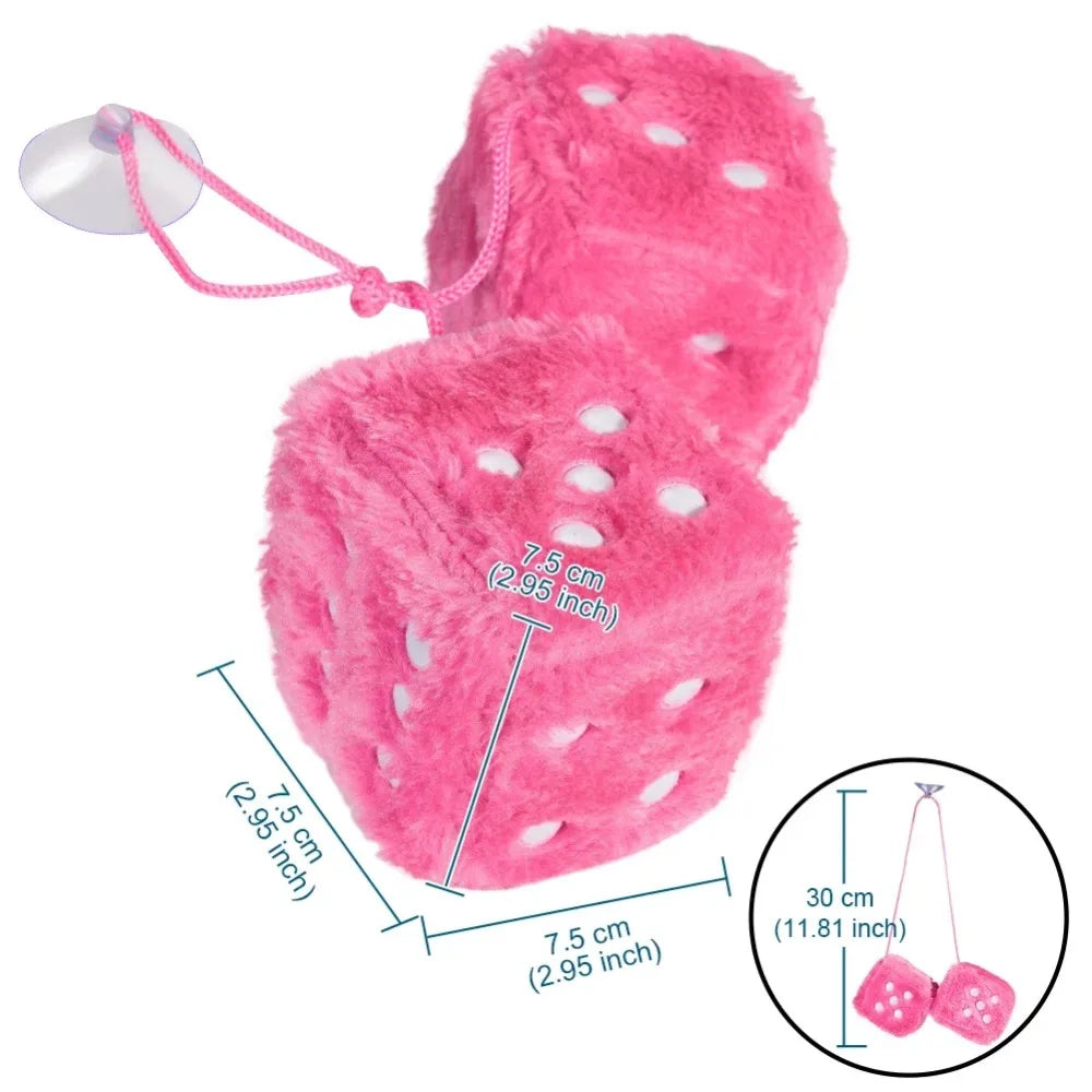 Plush Hanging Dice