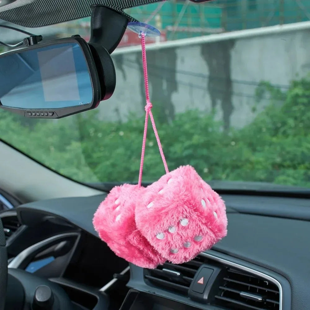 Plush Hanging Dice