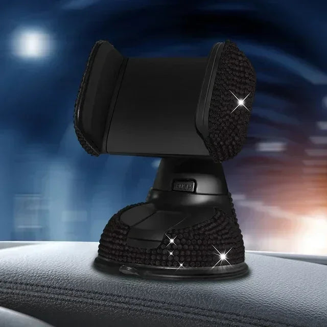 Rhinestone Car Phone Holder