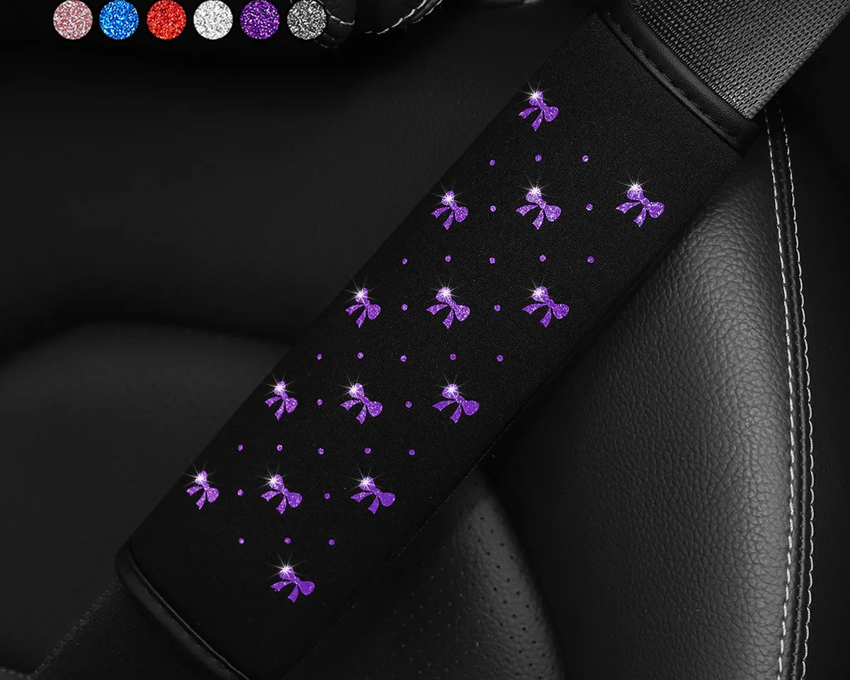 Mini Bows Car Seatbelt Cover