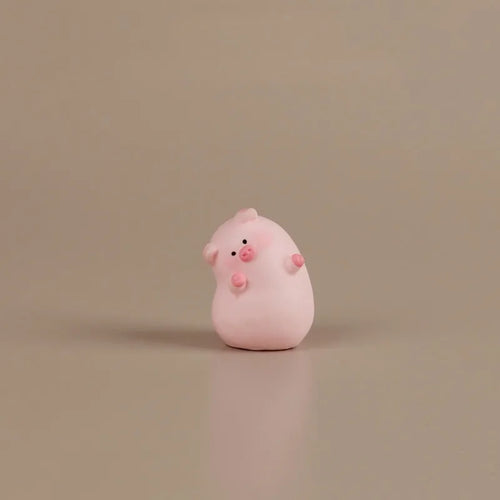6PCS Cute Mini Pig Decor