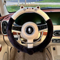 Cute Cat Steering Wheel Cover